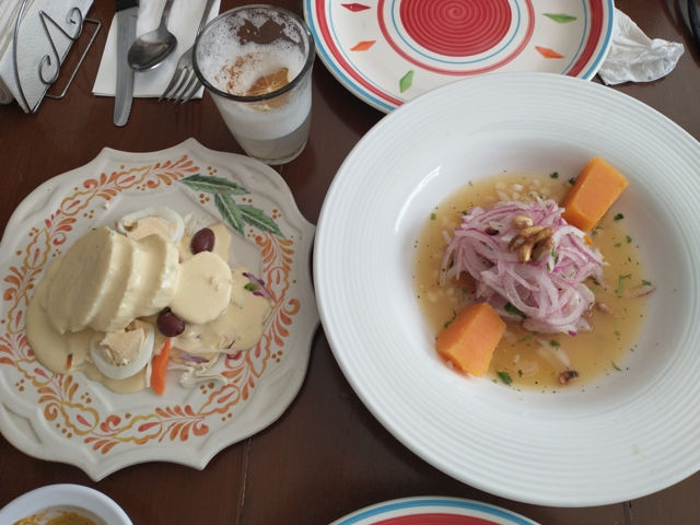 Puro Peru peruvian food