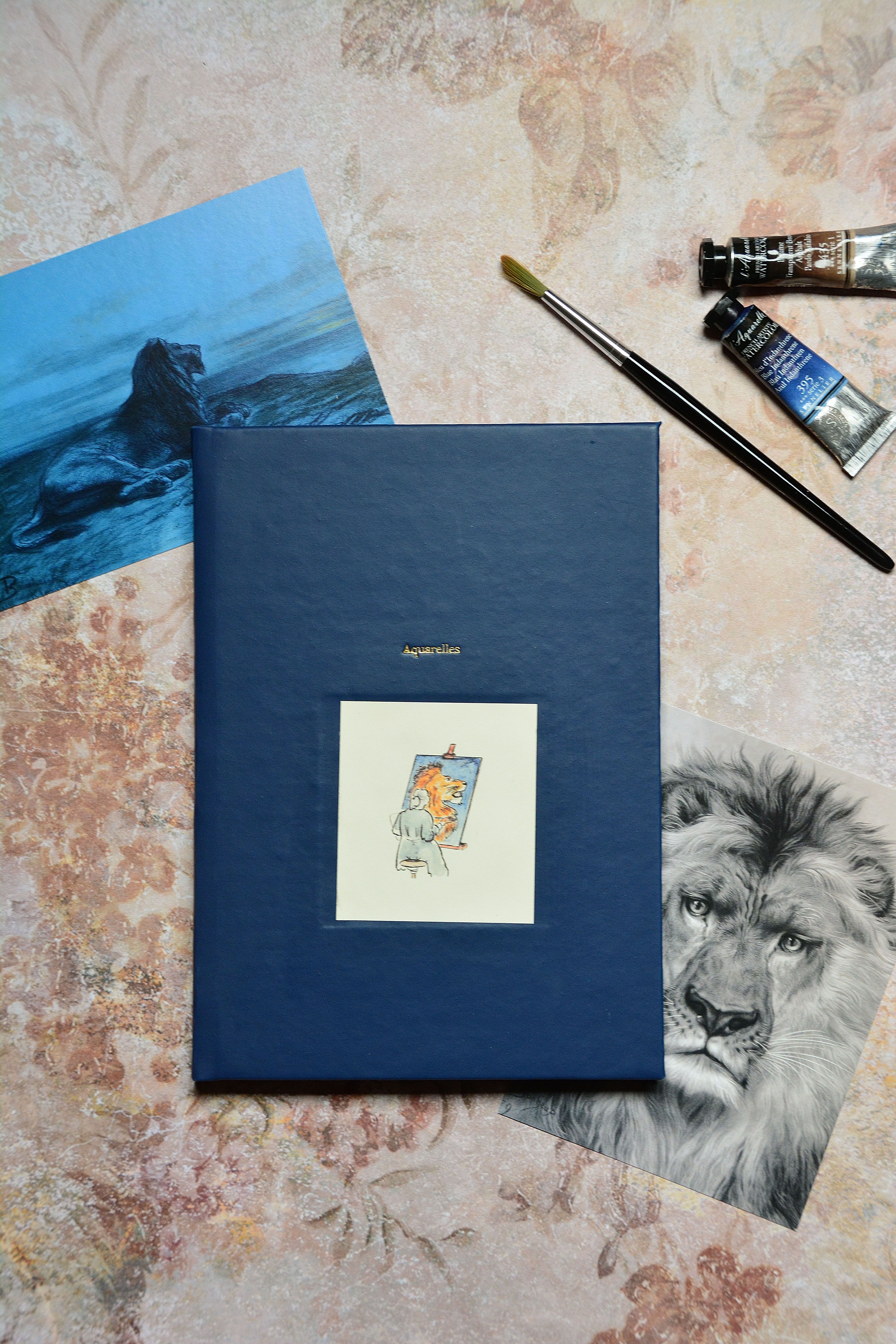 Carnet aquarelle Rosa Bonheur