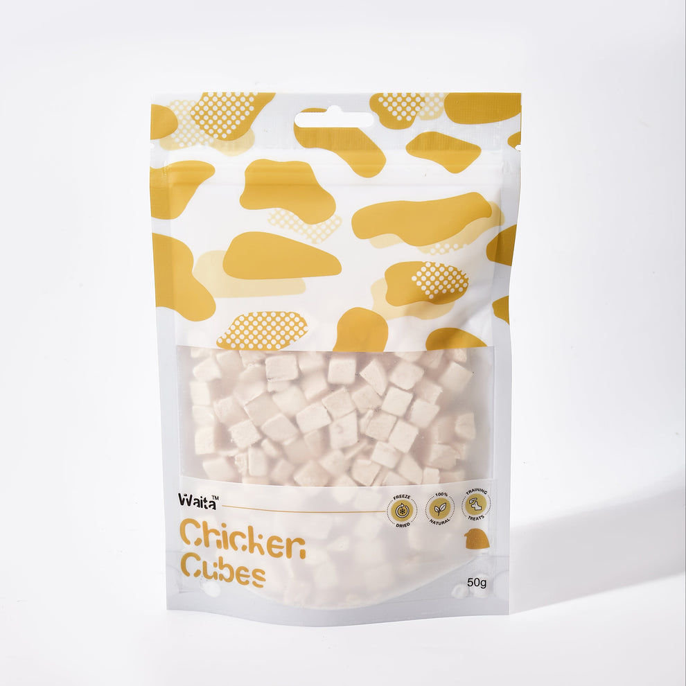 Freeze-Dried chicken cubes 