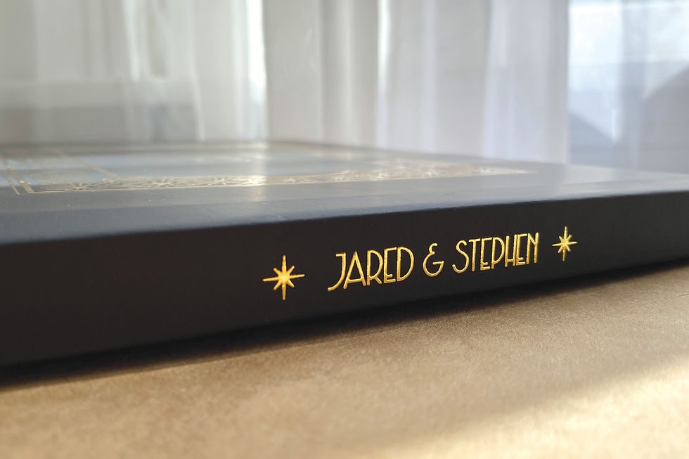 Thumbnail: Photo Album - Guest Book - Art Deco Nocturne
