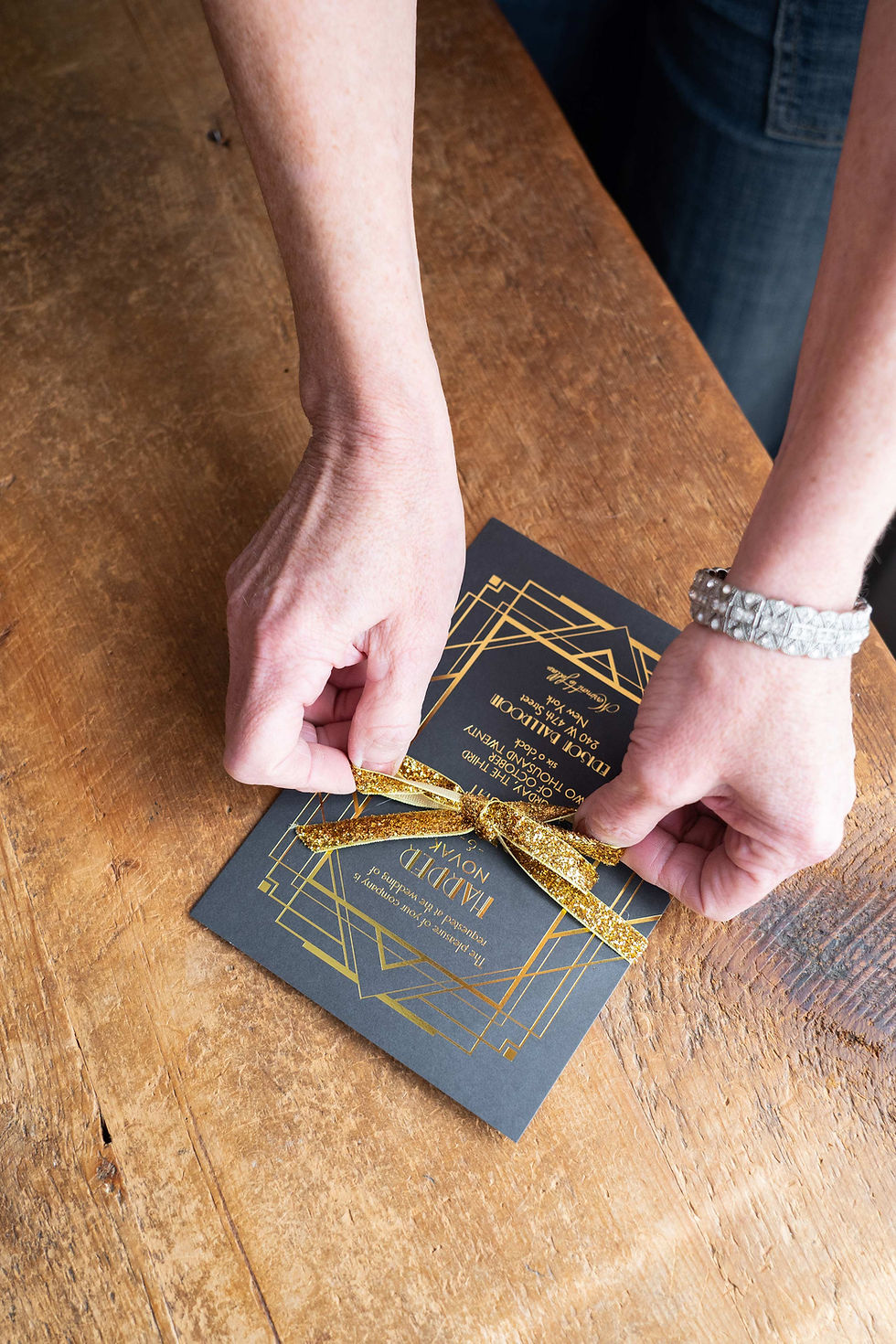 Thumbnail: Art Deco Astoria Wedding Invitations
