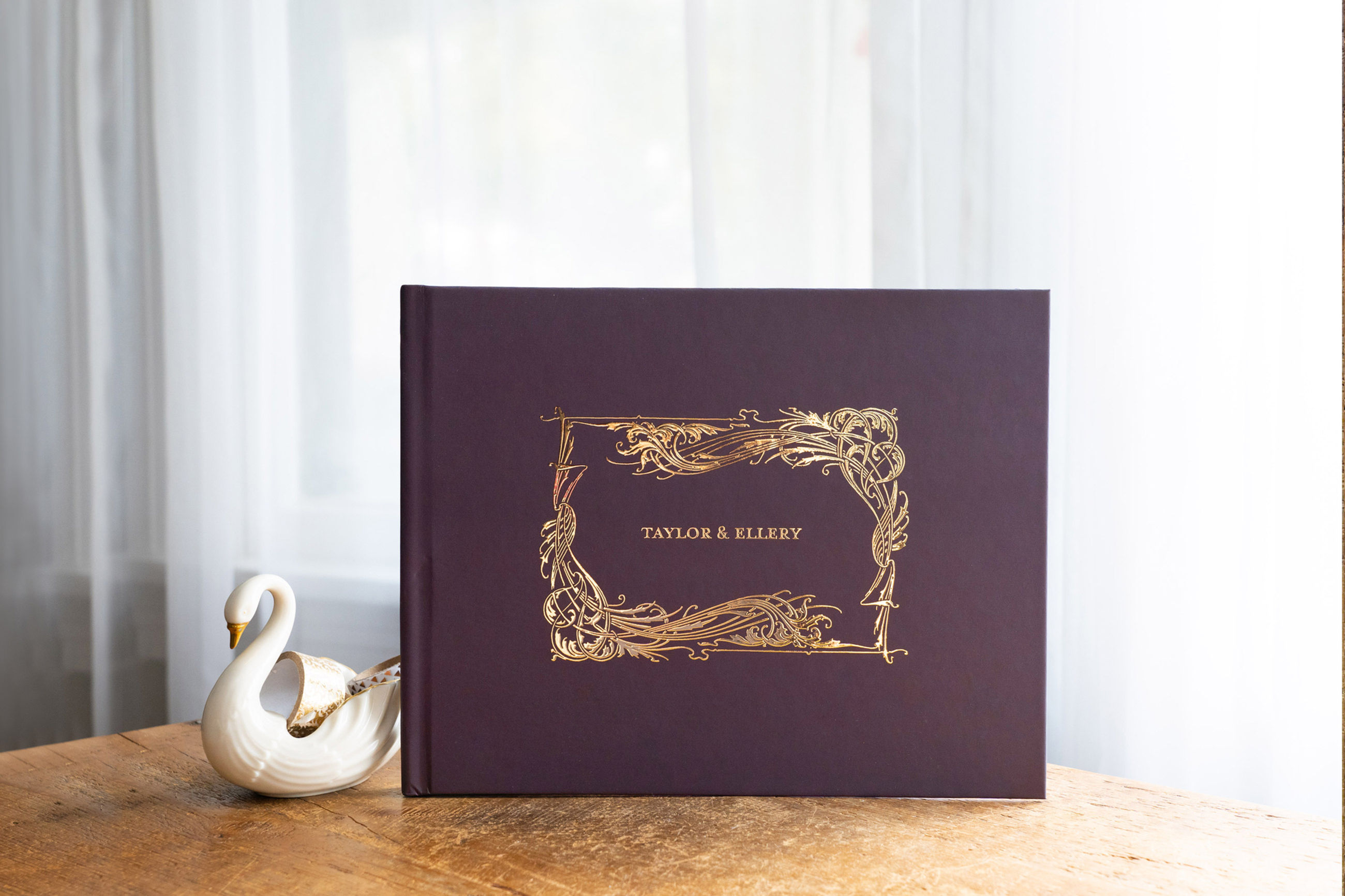 Photo Album - Guest Book - Vintage Flourish