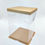 Thumbnail: 12" Tall Gold Premium Cake Box (3 Sizes, No Ribbon)