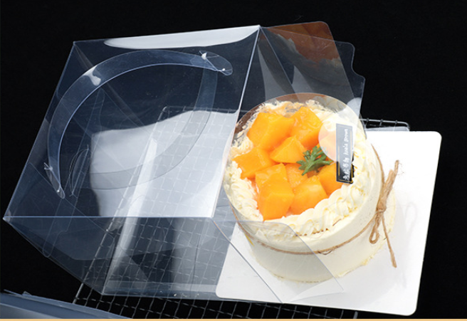 Thumbnail: 5" or 6" Handle All-clear Cake Box
