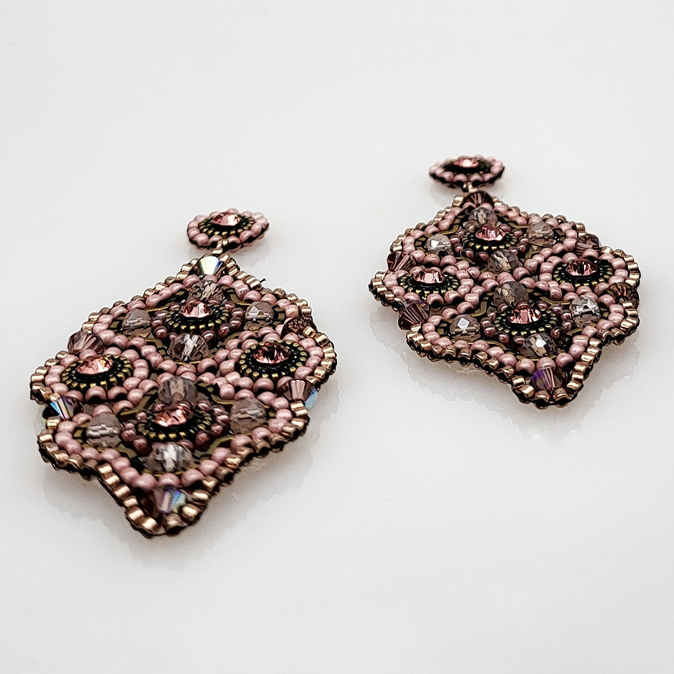 Miniaturbild: Ohrringe Treff Duo rosa