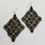 Miniaturbild: Ohrringe Treff Quattro schwarz, gold