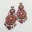 Miniaturbild: Ohrringe Aicha burgund, rot, Ed.2