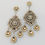 Miniaturbild: Ohrringe Dreiblatt Mini, silber, gold Ed.2