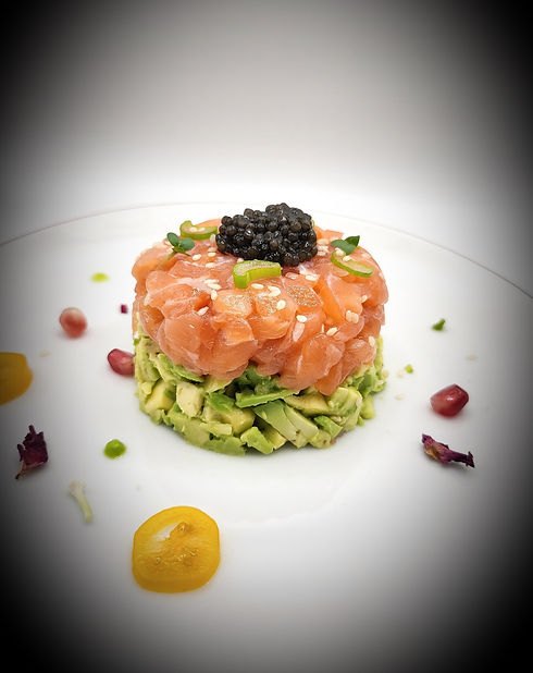 Caviar Salmon Tartare