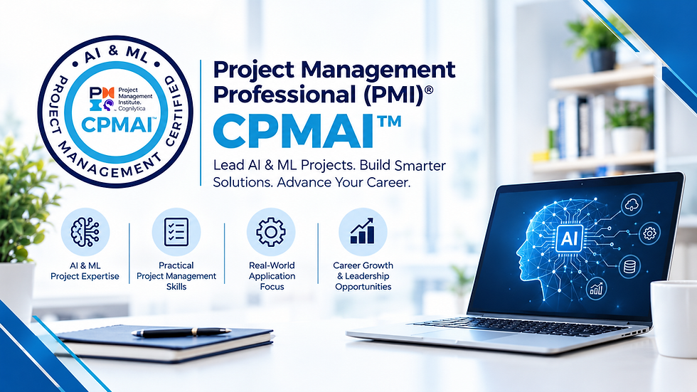 CPMAI Certification: PMI-CPMAI Certification Guide, Exam, Cost, Training & Methodology