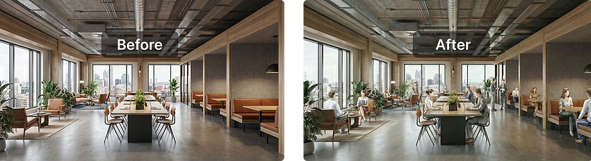 8. 人物を配置した建築パースを生成3.png