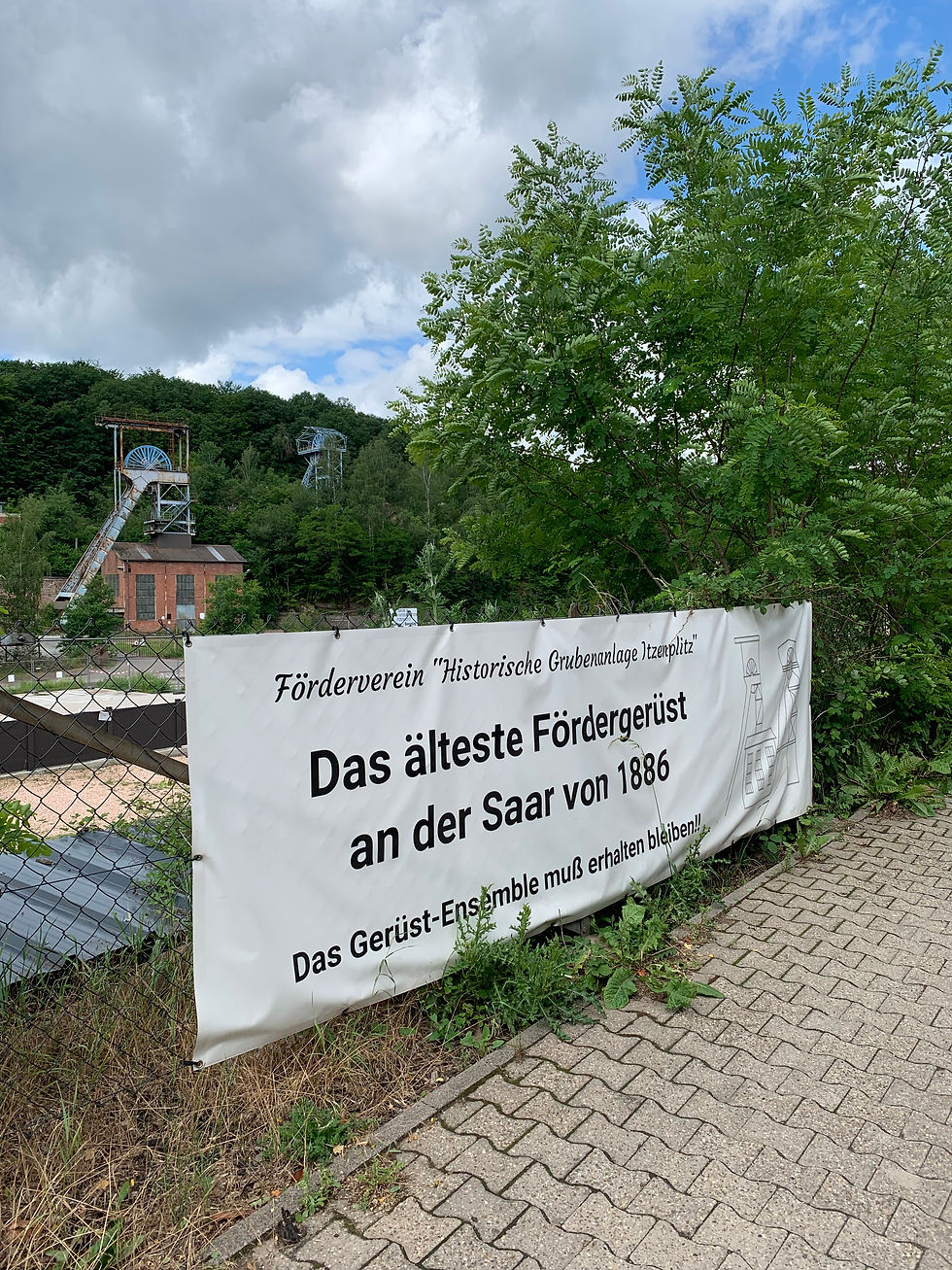 Banner ältestes Fördergerüst