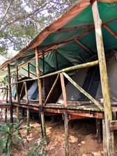 Tents on deck - exteriors