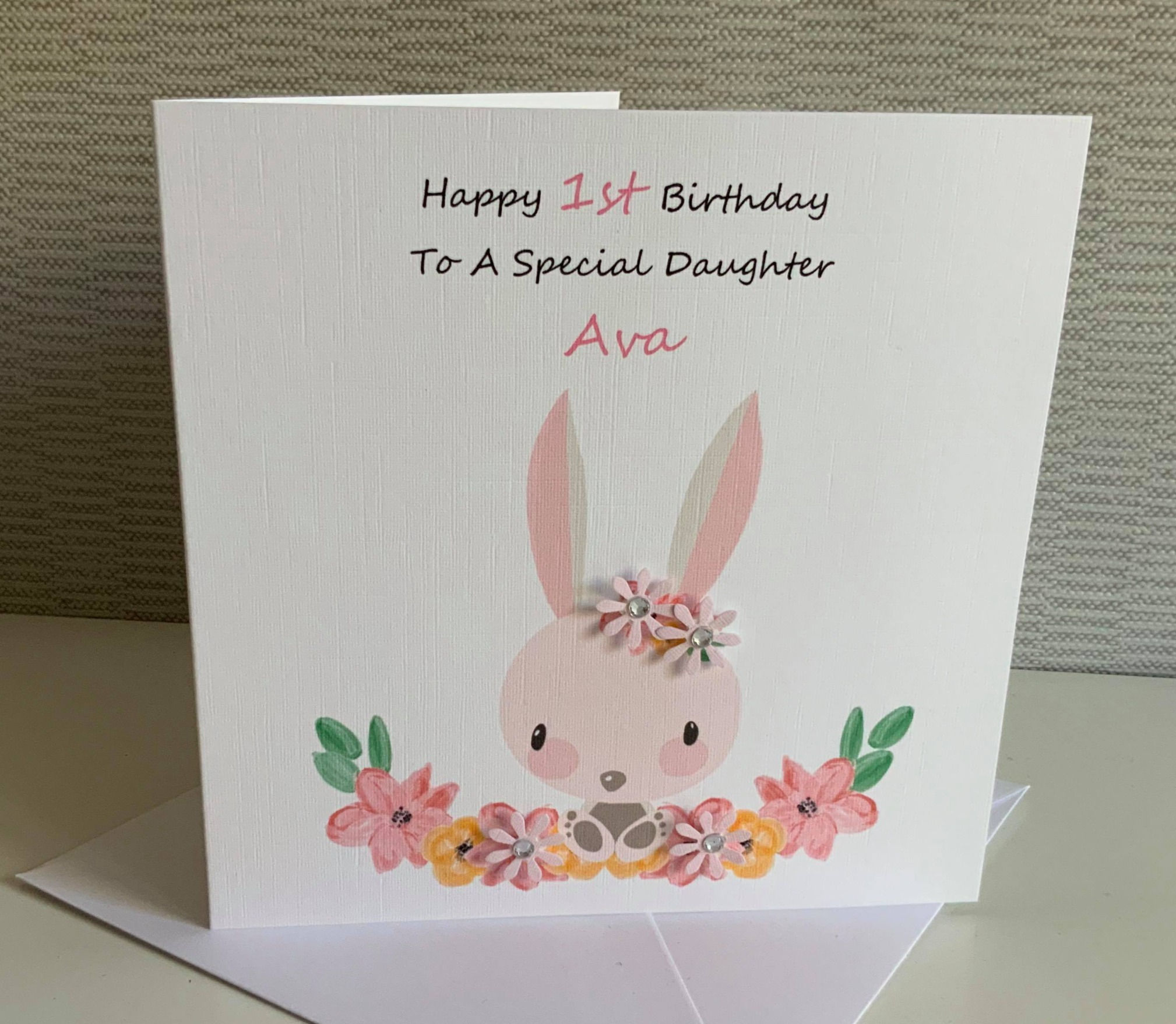 Personalised Birthday Card for Daughter, Granddaughter