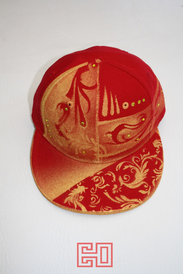 Eccentric O Custom Flat Cap Freestyl
