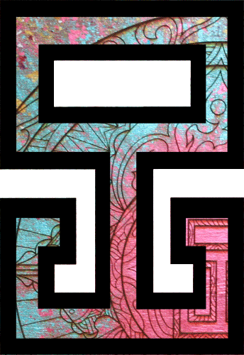 Creative energy symbol patterns gif