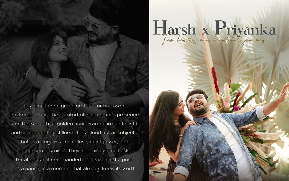 Harsh x Priyanka shoot by wedding photographer Ahmedabad
