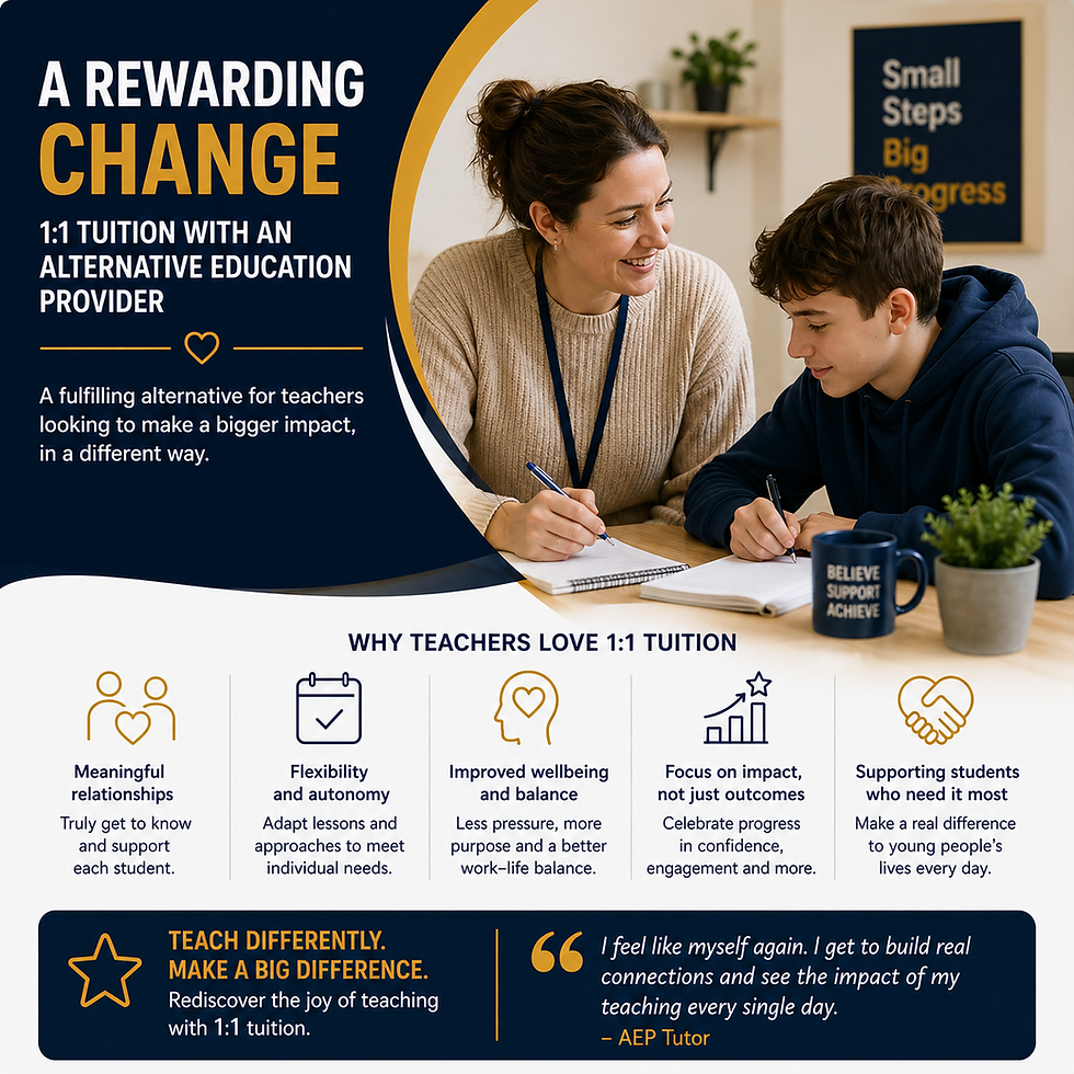 An Alternative to the Classroom - Education Jobs Teachers Hampshire BCP SEN EHCP Opportunities
