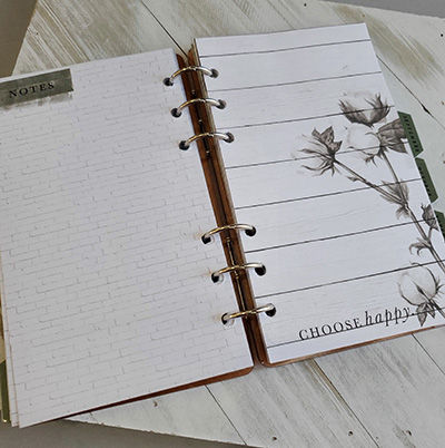 Thumbnail: Custom refillable planner