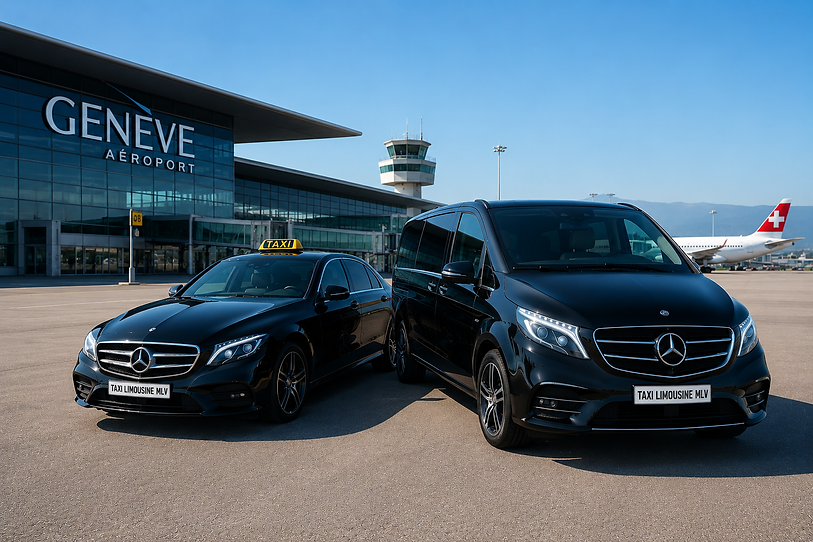 Transfert aéroport depuis Nyon – taxi vers Genève