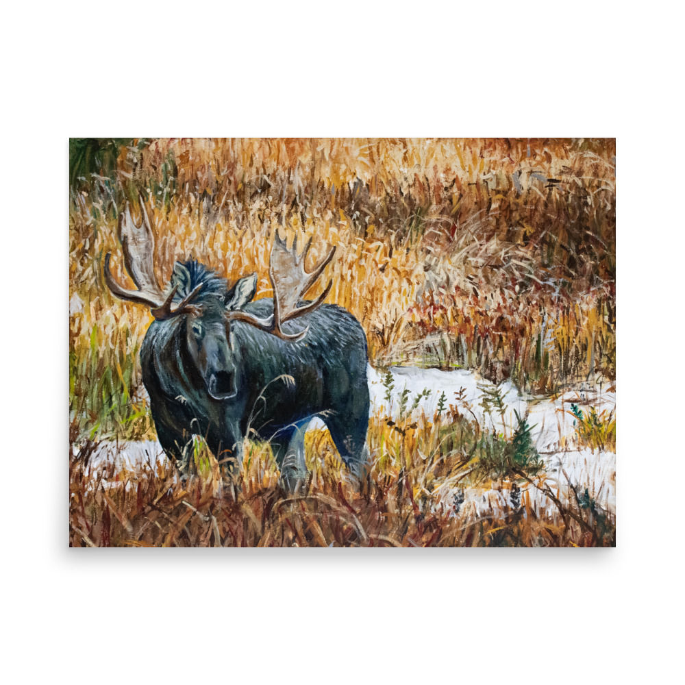 “The Meadow King” – 18″×24″ Fine Art Poster