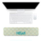 mid century modern keyboard wrist rest