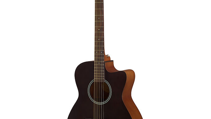 Акустическая гитара YAMAHA FS 400C SM BLK