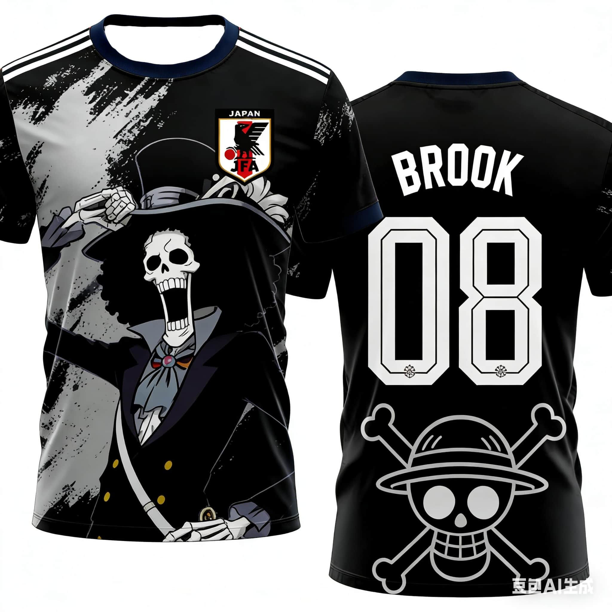 2026 Summer Japan One Piece Luffy Football Jersey Men T-shirt Football Special J