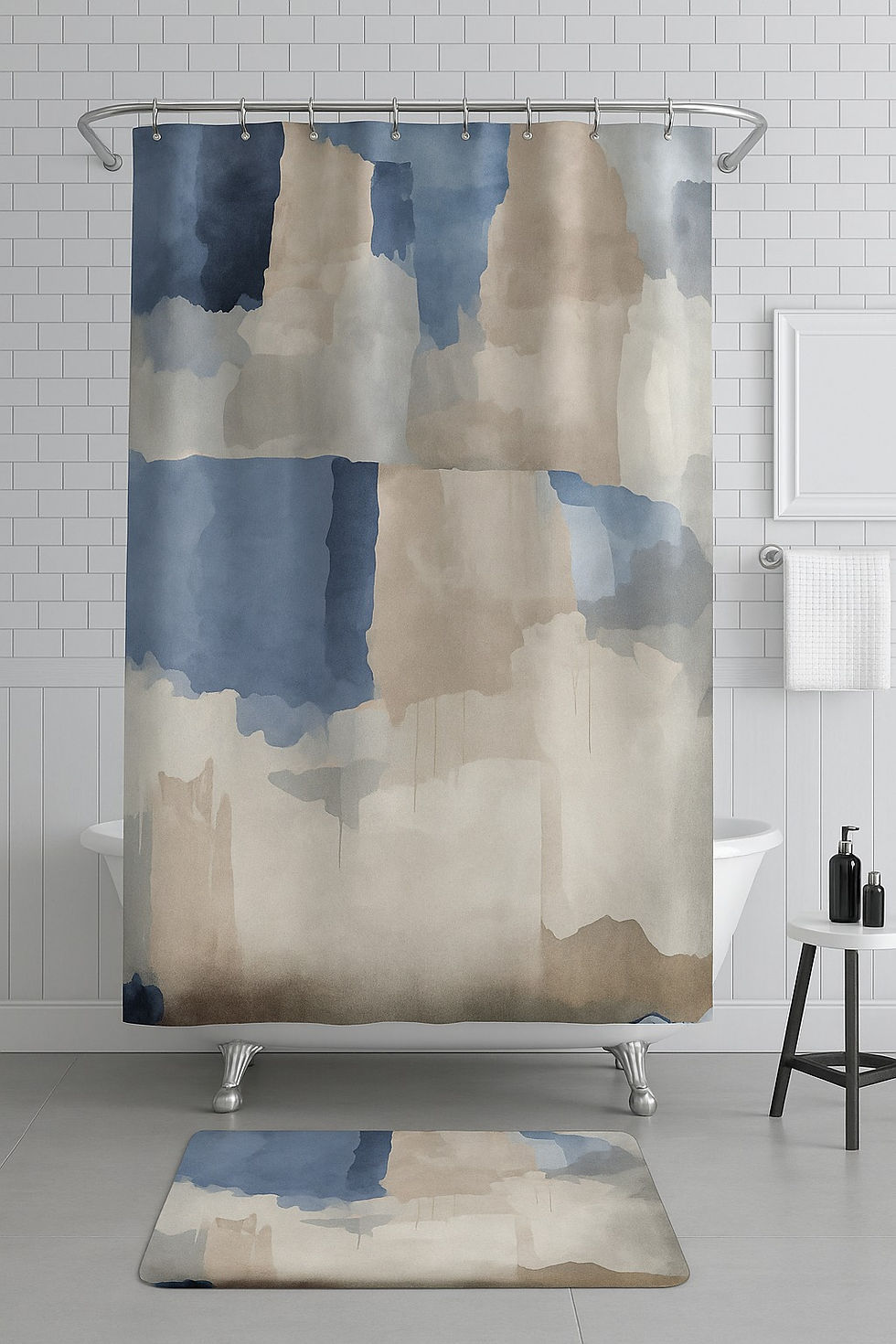 Thumbnail: Waterproof Bathroom Curtain