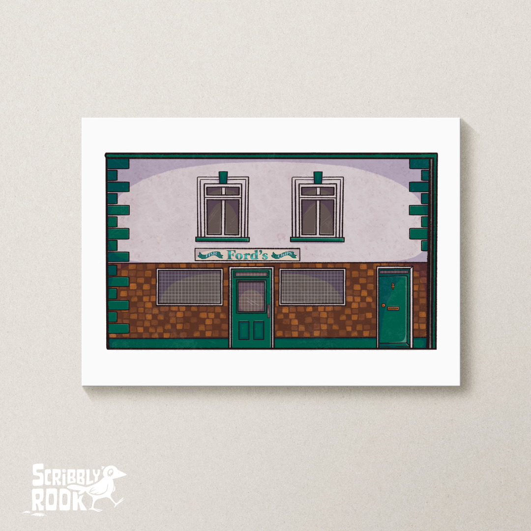 Donkey Ford's  - A5 Art Print