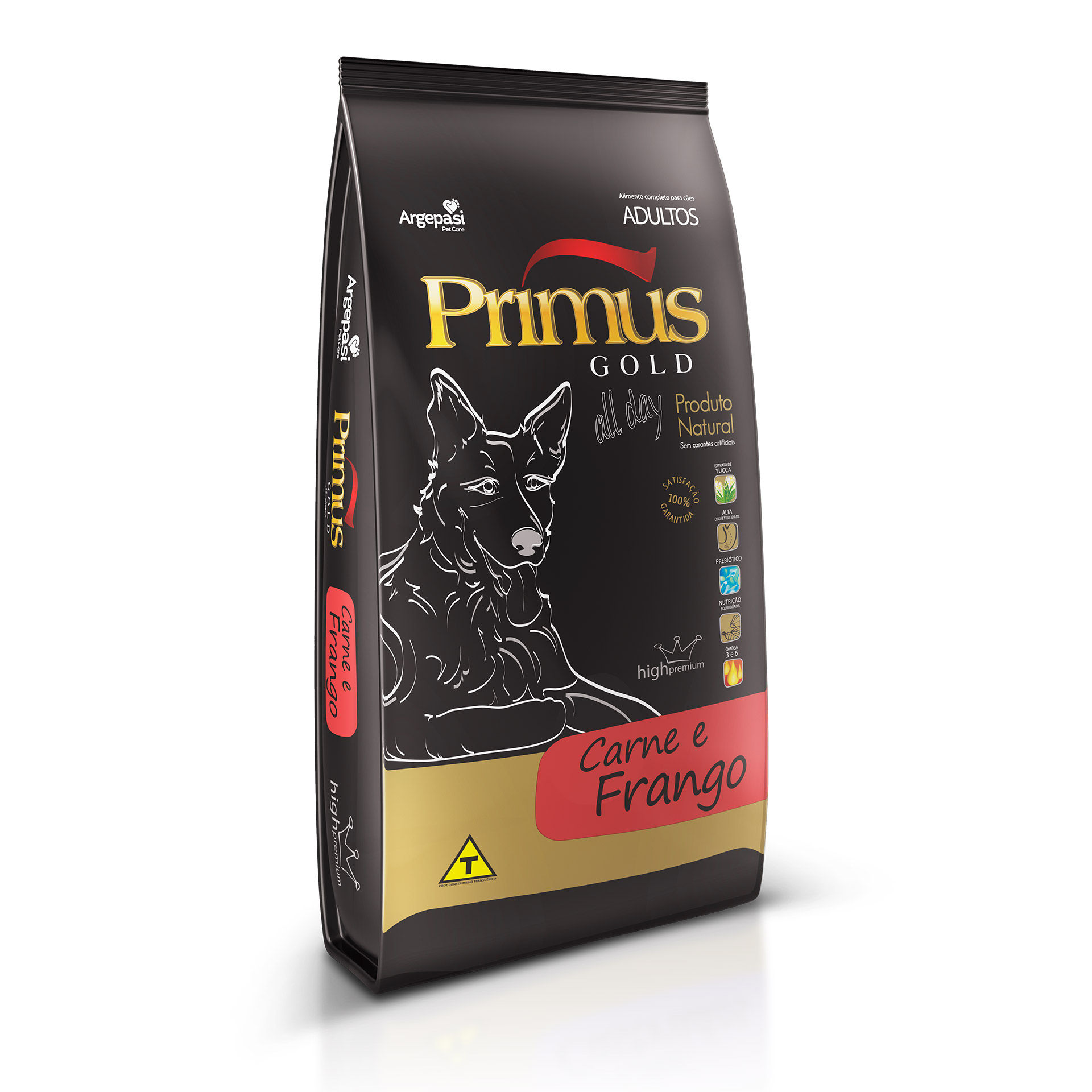Ração Primus Gold para Cães All Day Carne e Frango 15kg