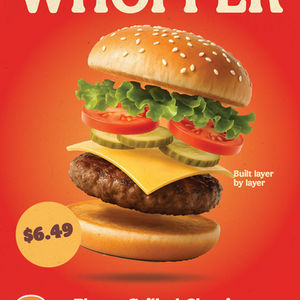 Augumented Burger King Poster