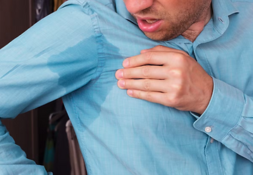 axillary hyperhidrosis underarm sweating armpit sweat