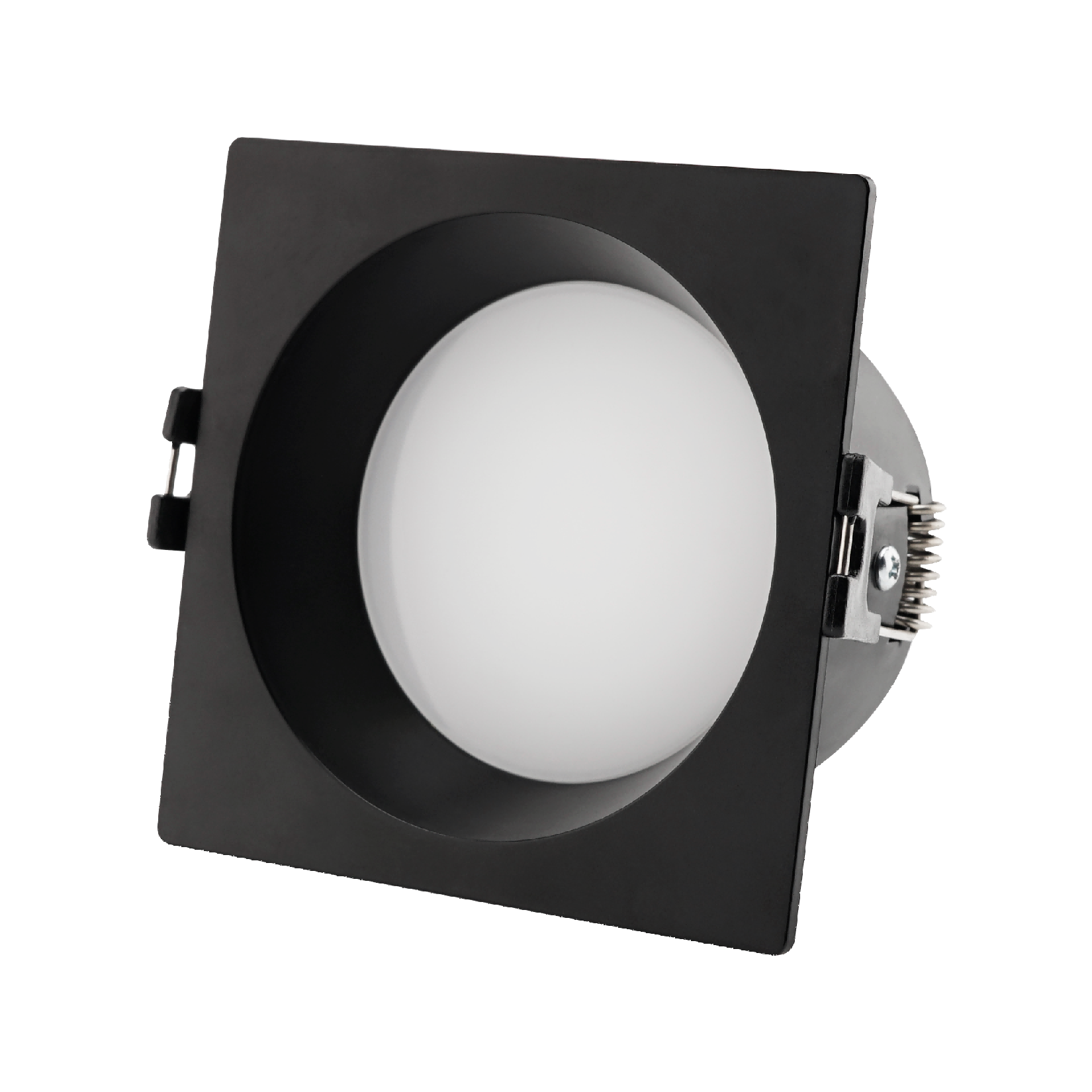Spot LED pătrat 82x82x47, încastrat, Ardero DL8401, negru