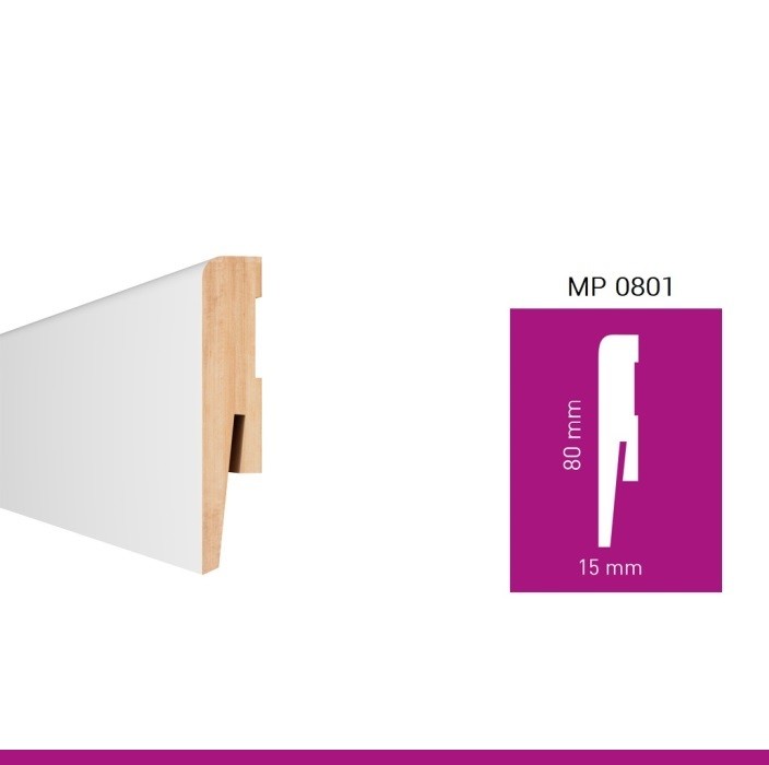 Плинтус MDF Arbiton MP0801 Paint It