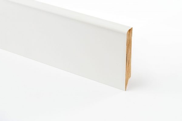 Plinta MDF alba 100 mm