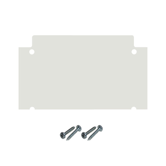 Capac lateral pentru profil SK Single G75 alb