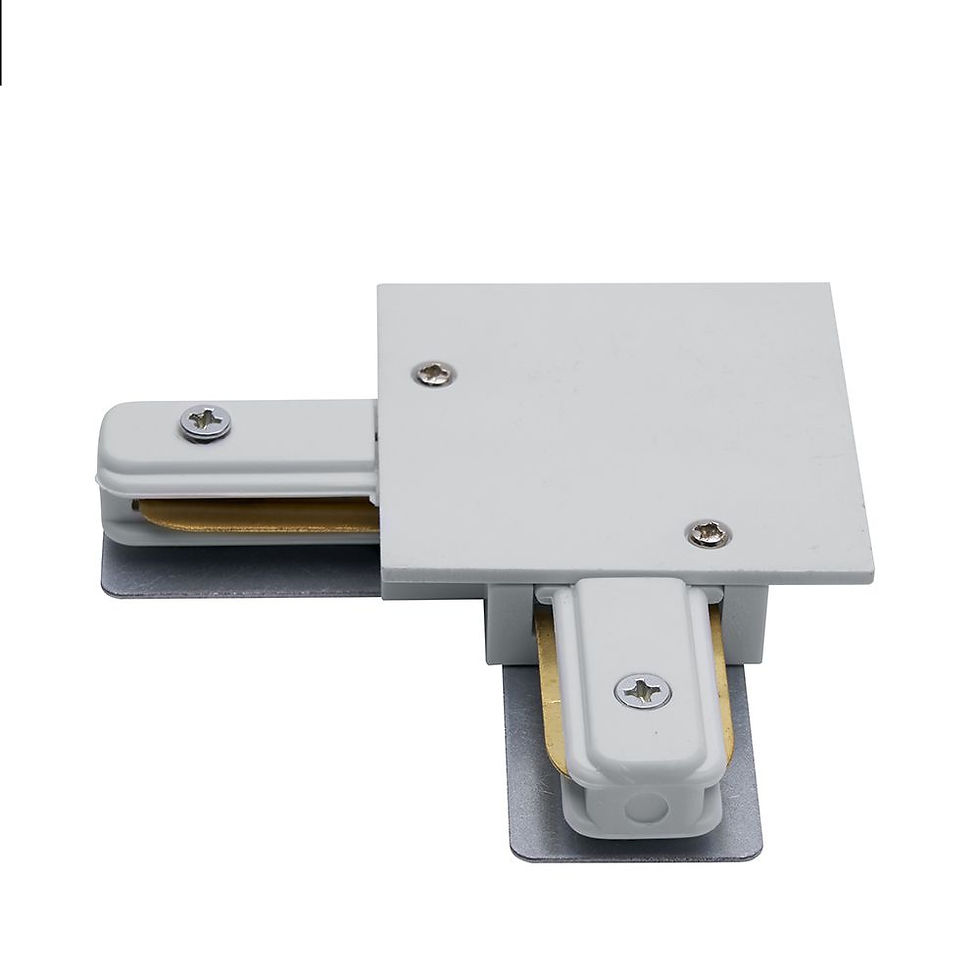 FN LD1005 Conector 90 grade alb interior pentru sina FN CAB1004