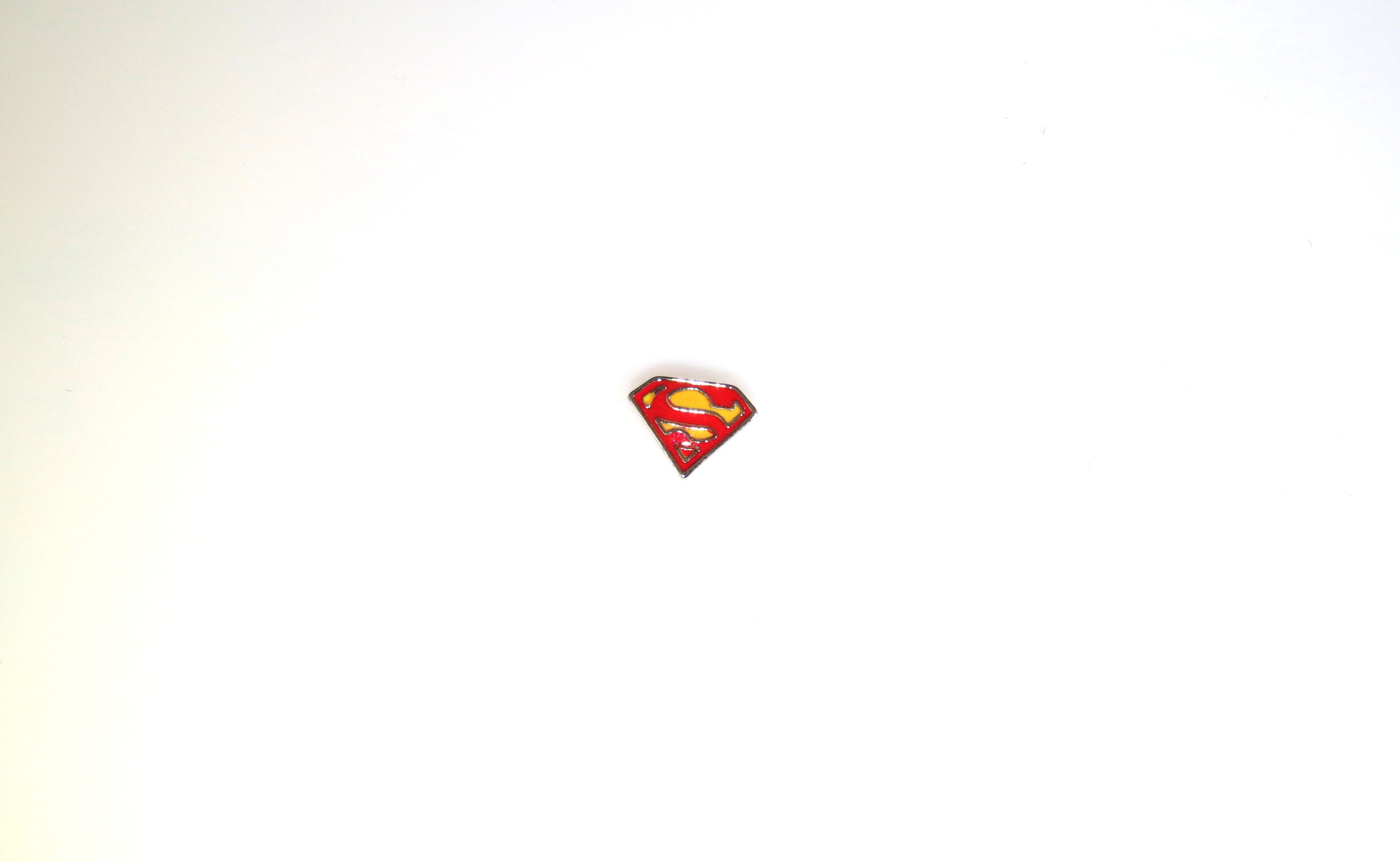 Superman Badge Charm