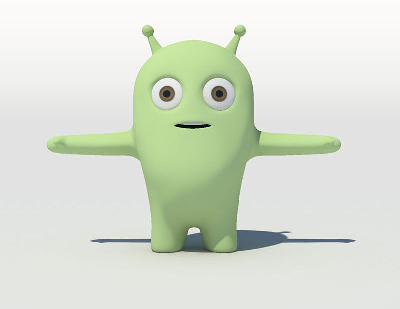 Green Dude model