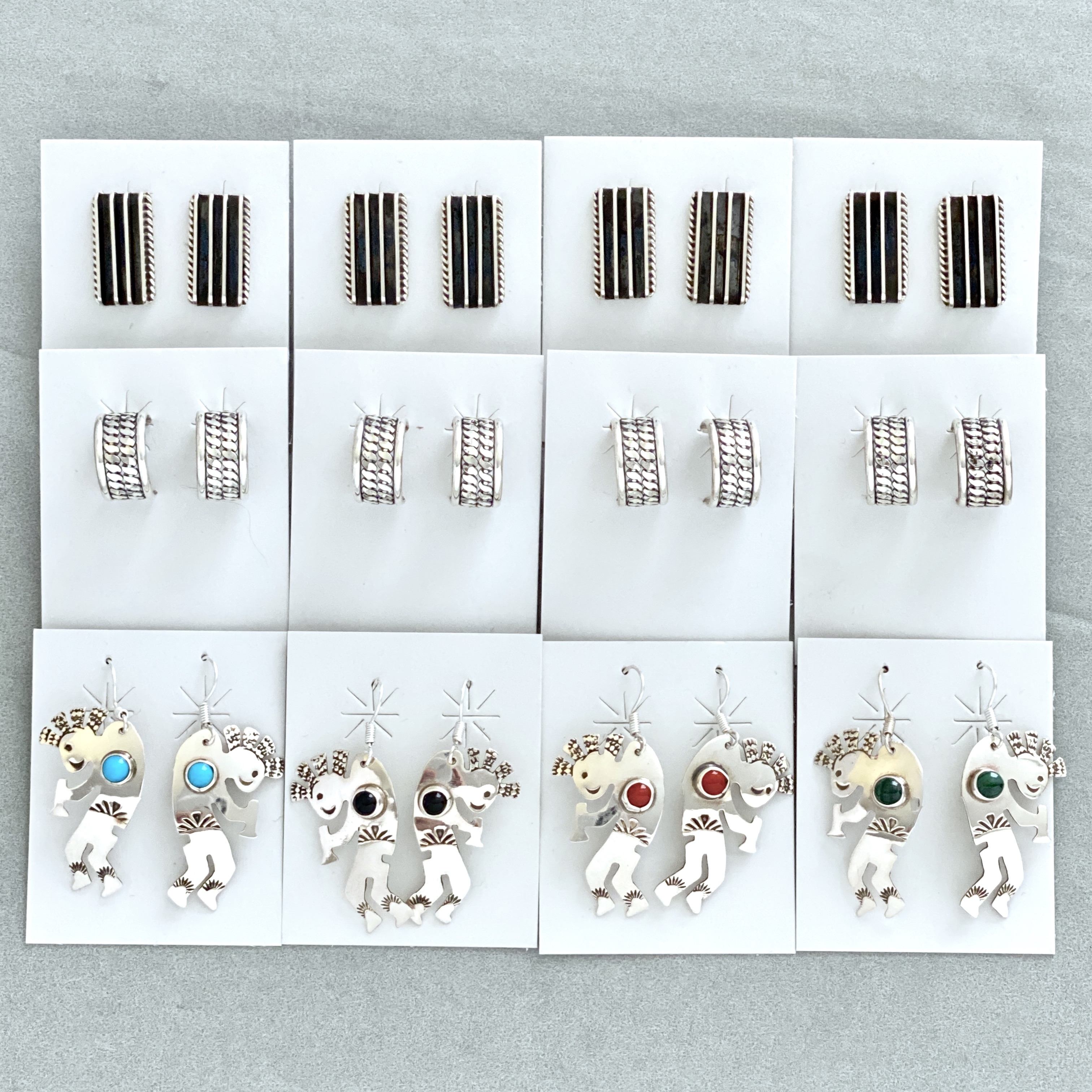 Sterling assorted earrings