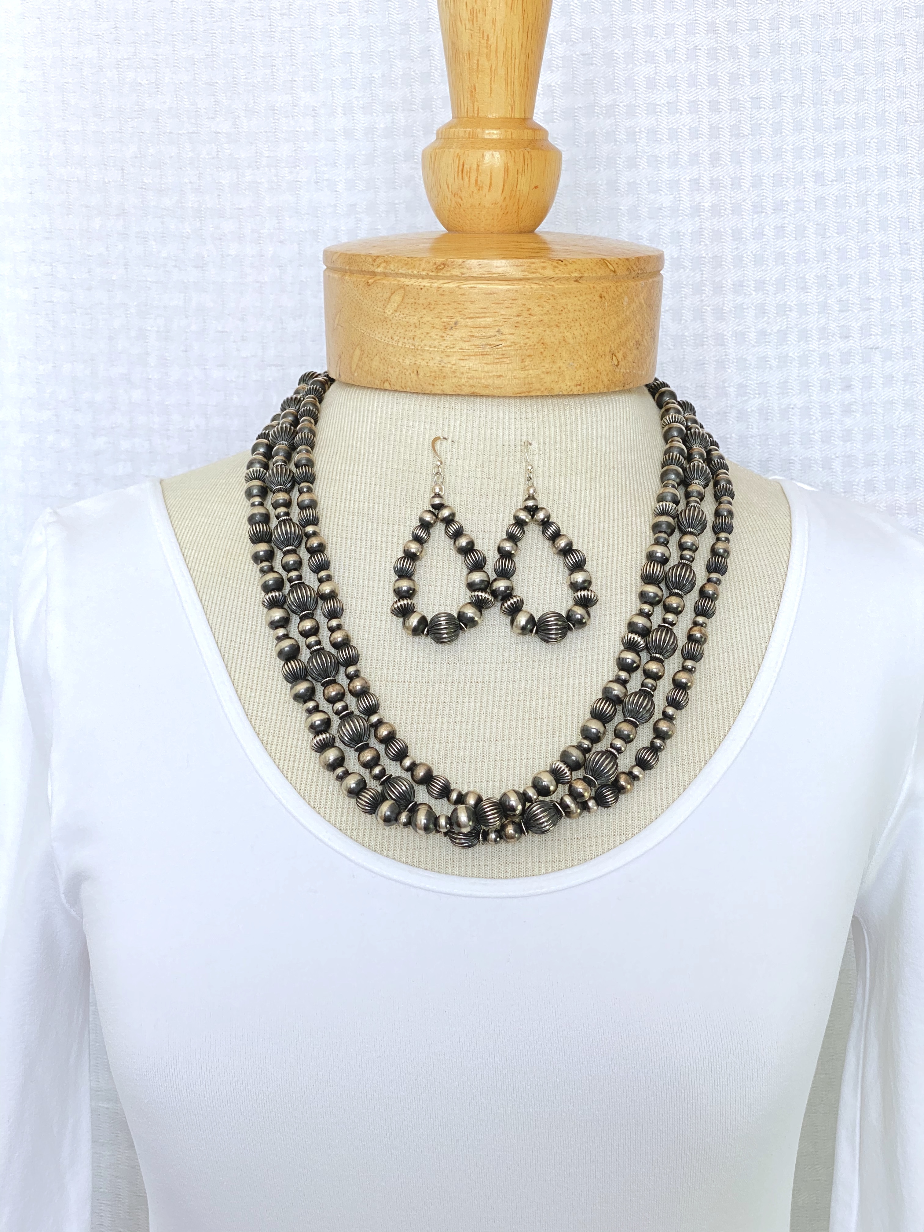 Multistrand sterling silver