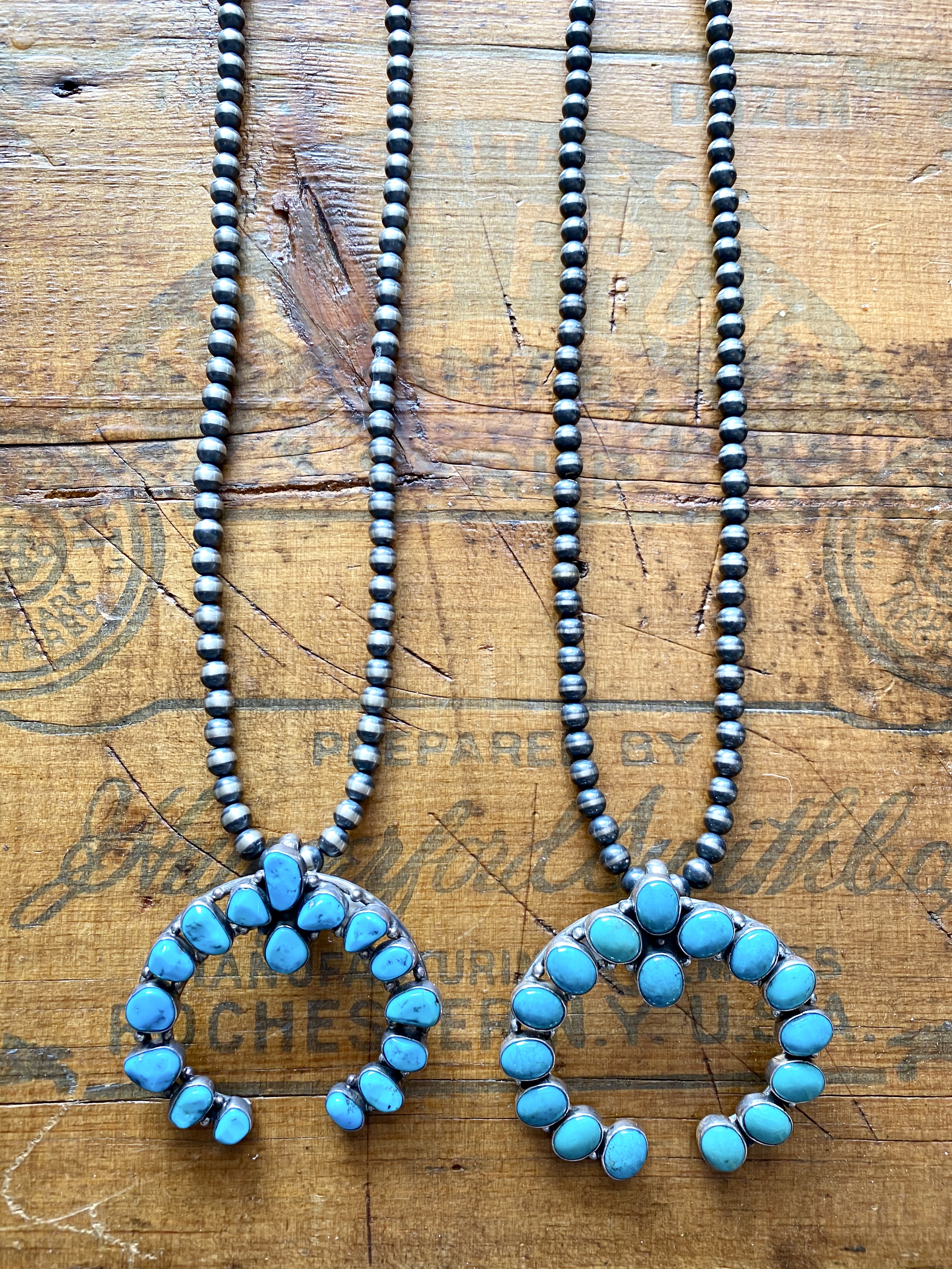 Turquoise Naja necklaces