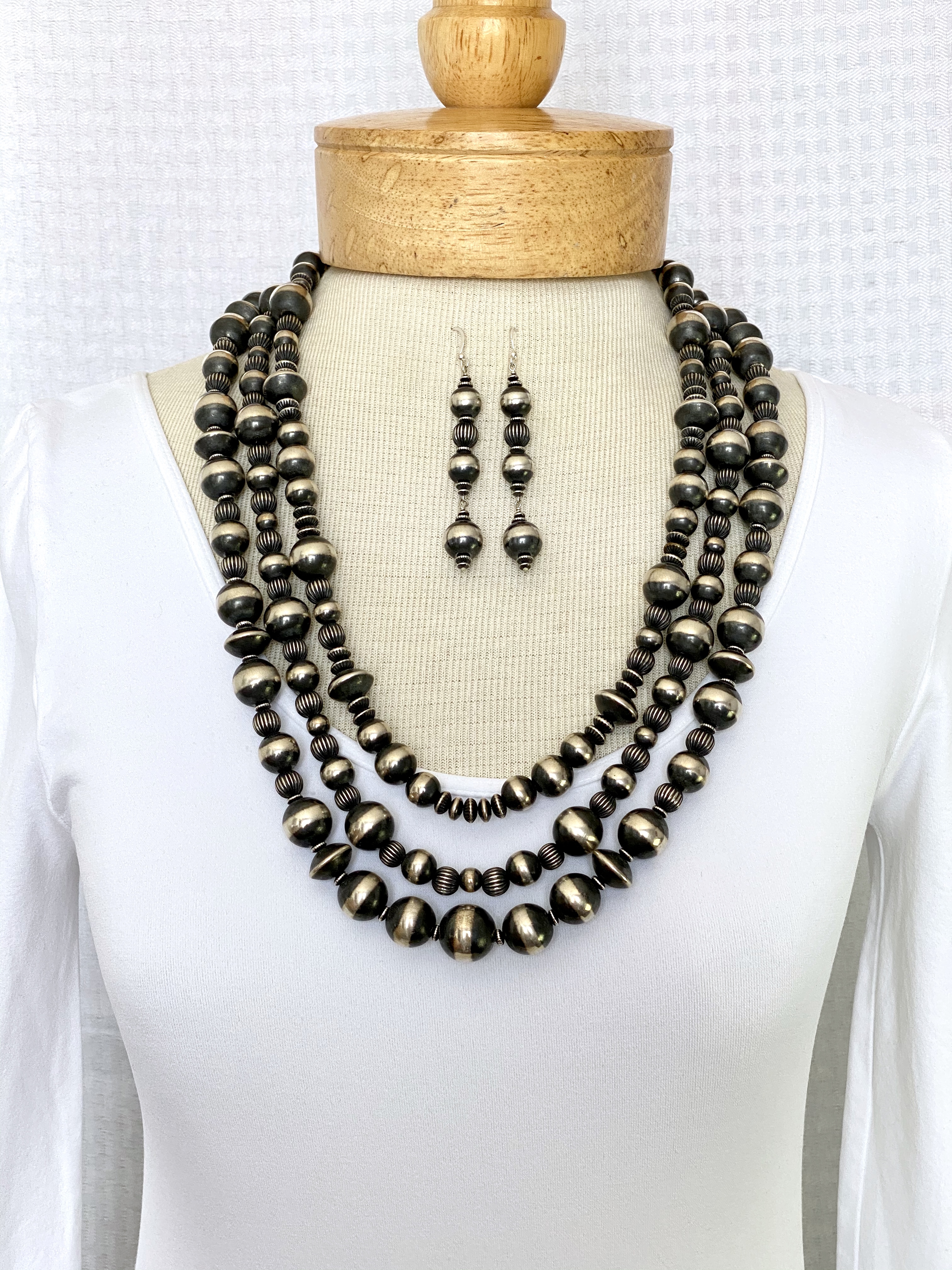 Multistrand sterling silver