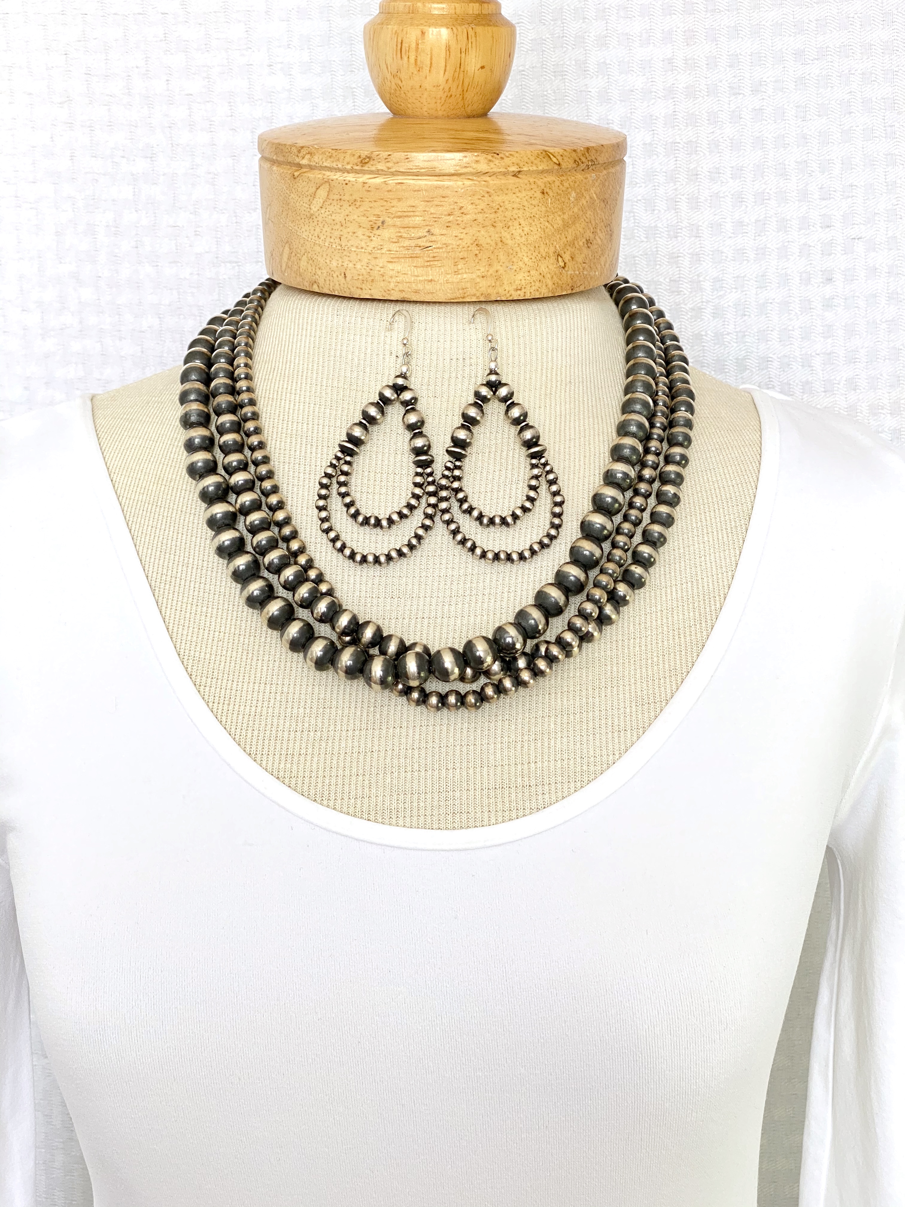 Multistrand sterling silver