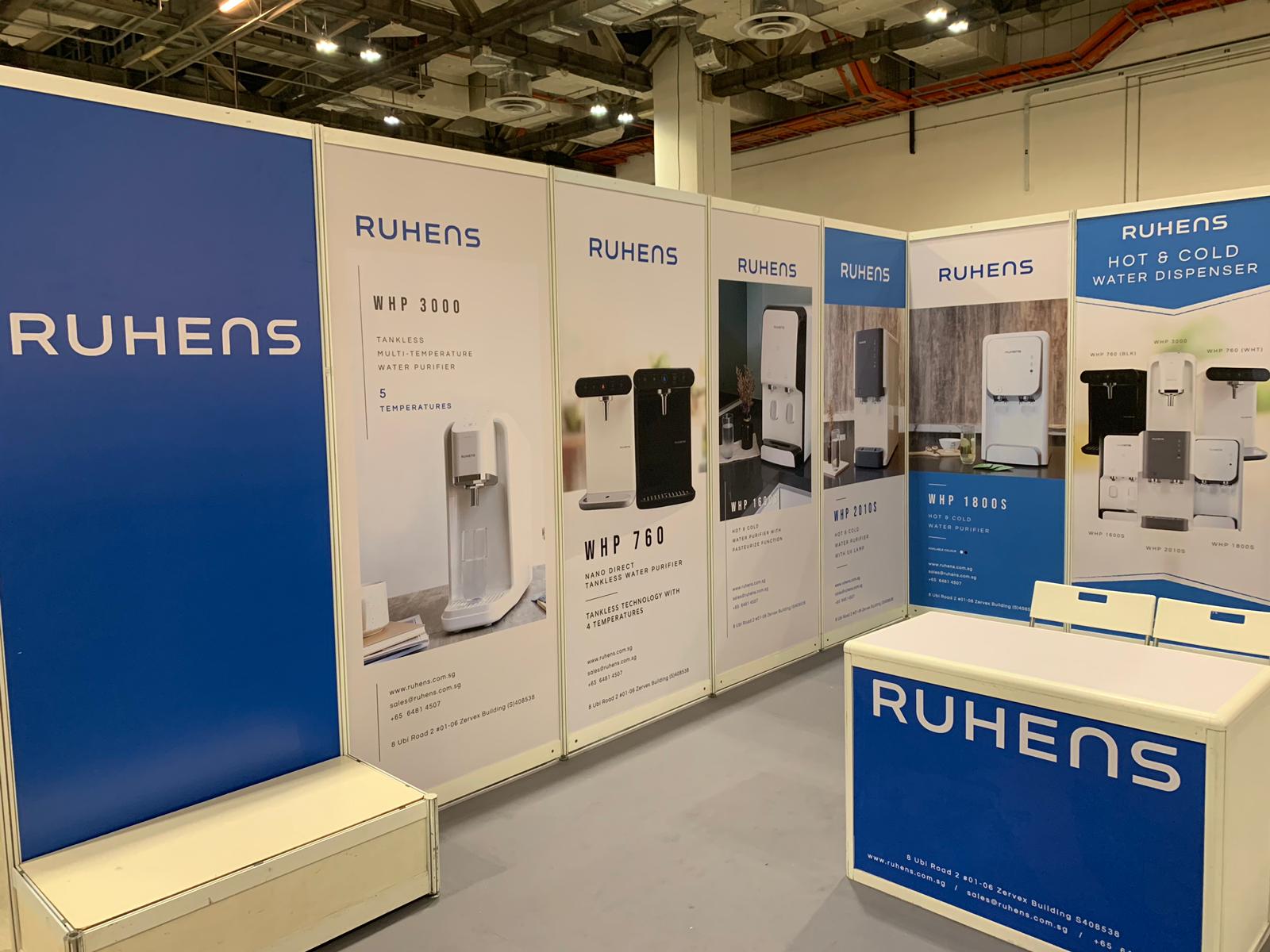 RUHENS SG Exhibition Booth 2019