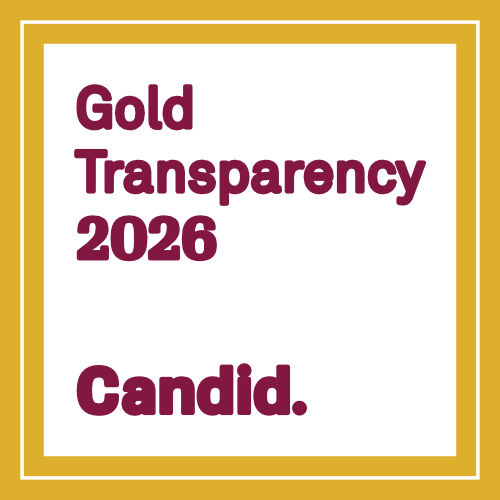 Candid Gold Transparency 2026 seal for community development.