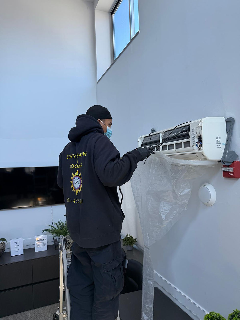 Mini split maintenance