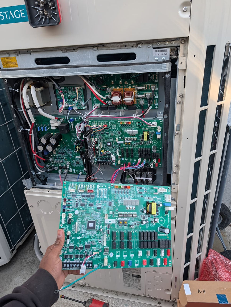 Main board replacement