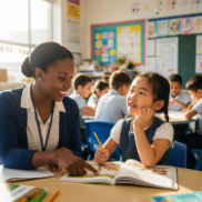 teacher and learner